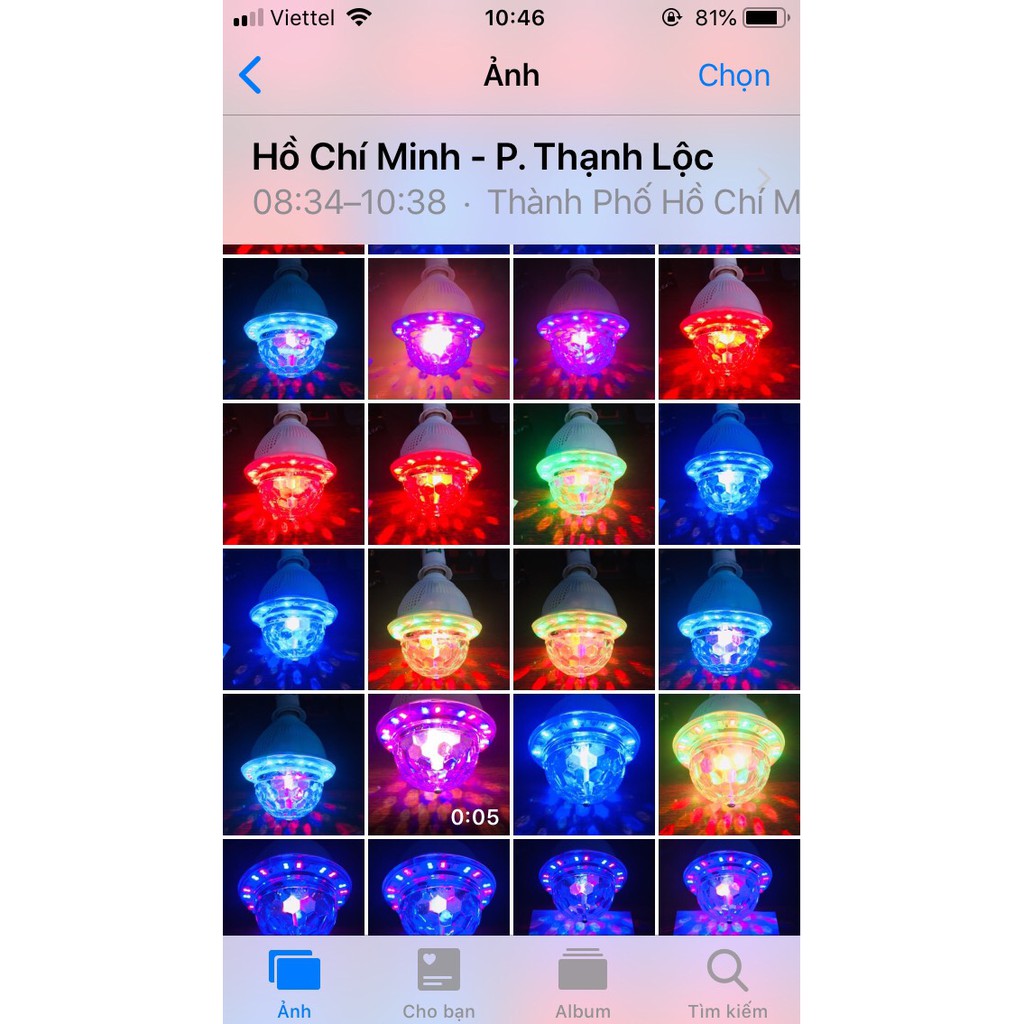 Đèn sân khấu B22 có remote