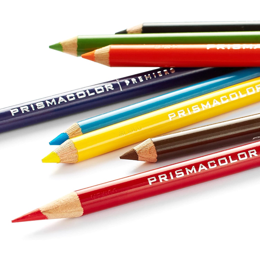 BỘ CHÌ MÀU PRISMACOLOR PREMIER 12 CÂY và 72 CÂY, HỘP THIẾC có bill