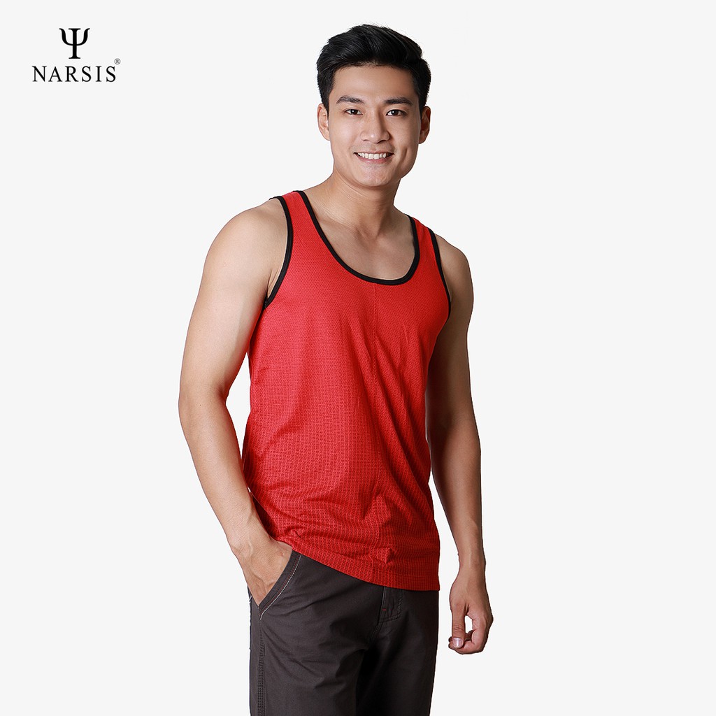 Áo Ba Lỗ Nam Cao Cấp thời trang NARSIS , Áo Tanktop thể thao dành cho nam ,Áo Thun nam From dáng chuẩn GYM