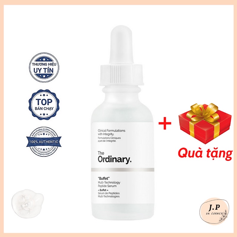 (Auth-kèm bill)Tinh chất serum chống lão hoá  "Buffet" The Ordinary. j.pukcorner