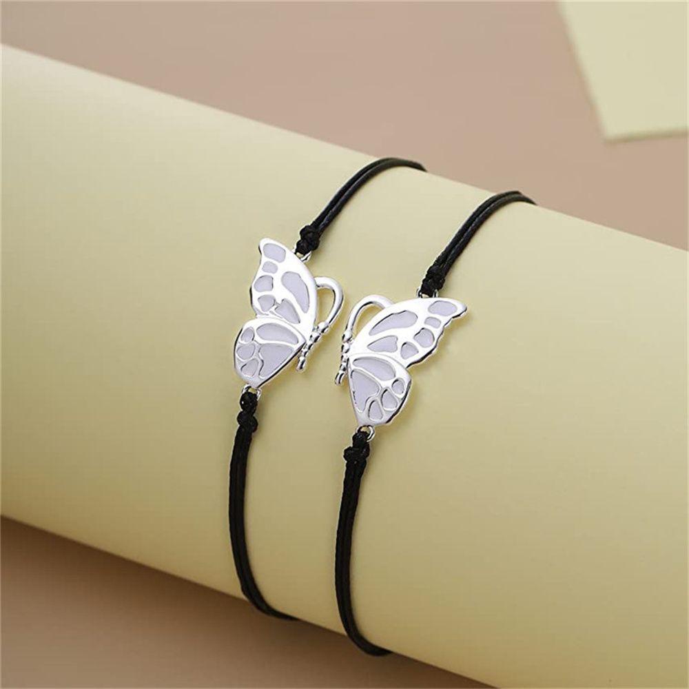 EUCA Vòng Tay Tình Bạn Mặt Ghép Hình 2 Nửa Trái Tim Khắc Chữ Best Friends