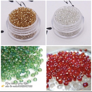 Cườm kết áo, cườm xâu vòng, cườm làm đồ handmade bịch gần 500gram