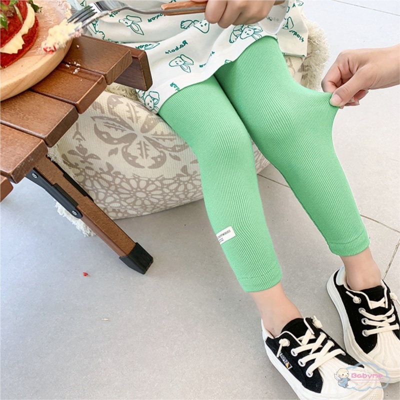 Quần Legging Thoáng Khí Thời Trang Mùa Hè Cho Bé Gái