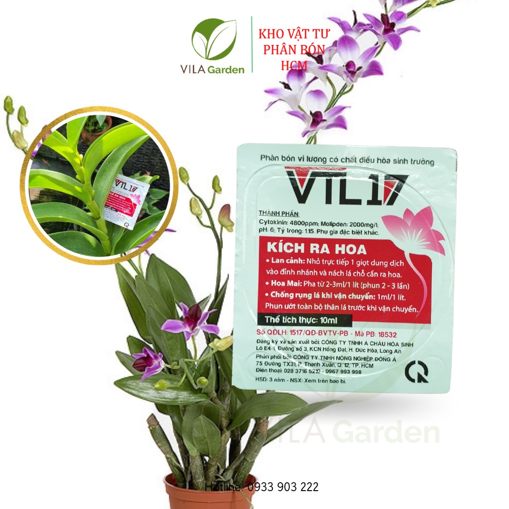 Thuốc Kích Hoa VTL17 – Nhỏ giọt đầu ngọn để kích hoa