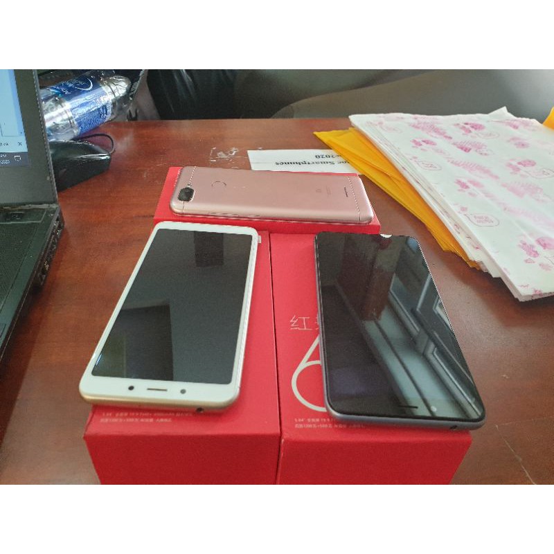 điện thoại Xiaomi Redmi 6 Chính Hãng 2sim Có Vân tay, Tiếng Việt, ram 3G/32G