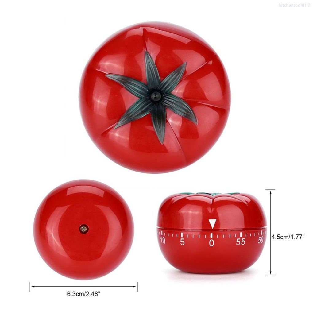 Đồng Hồ Hẹn Giờ Nấu Ăn Hình Quả Cà Chua Dễ Thương Tiện Dụng Cho Nhà Bếptool01