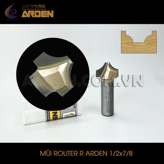 Mũi phay router r arden thép hợp kim cứng 12.7×22.2mm