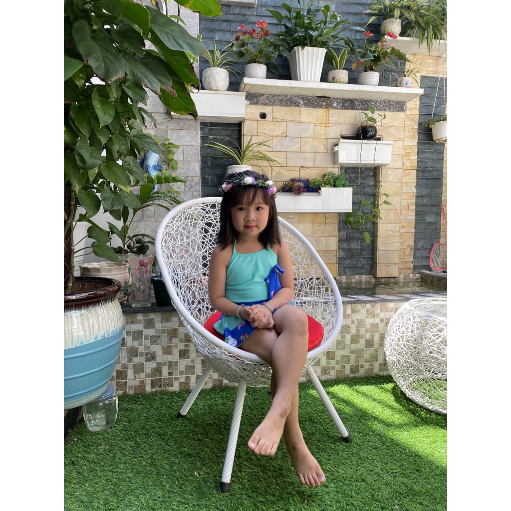 Đồ bơi bé gái mẫu yếm rời Hạ Băng Designs 2-7 tuổi 10-30kg