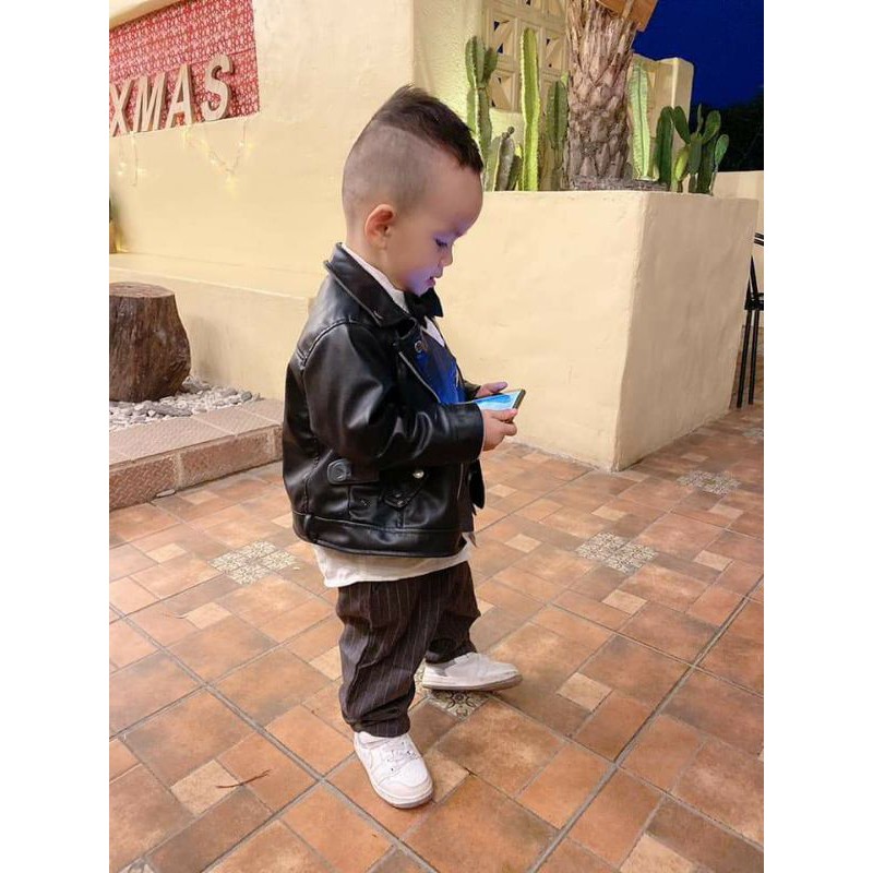 Set công tử Hm xuất cho bé trai 1-6y có feedback khách mua tại shop