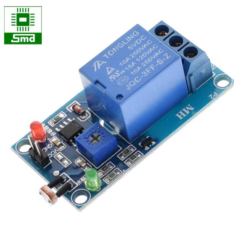 Module quang trở - Relay (Bật tắt theo ánh sáng)