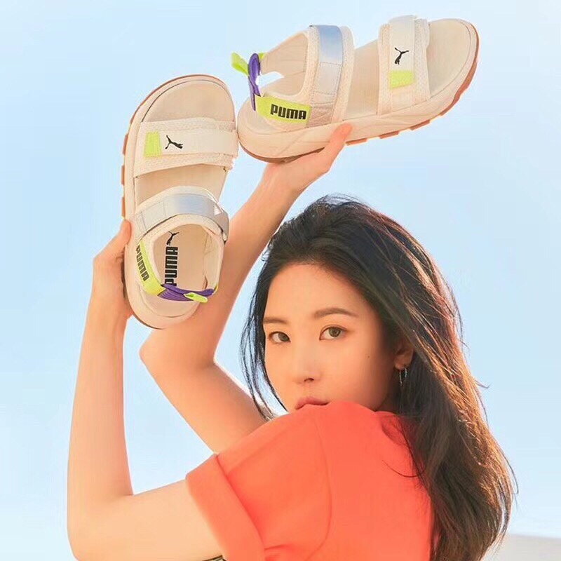 Giày sandal đế dày thiết kế đơn giản thời trang cho nam và nữ