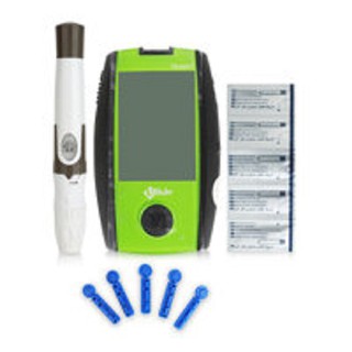 Máy đo đường huyết uright td 4267 tặng kèm 25 que thử + 10kim