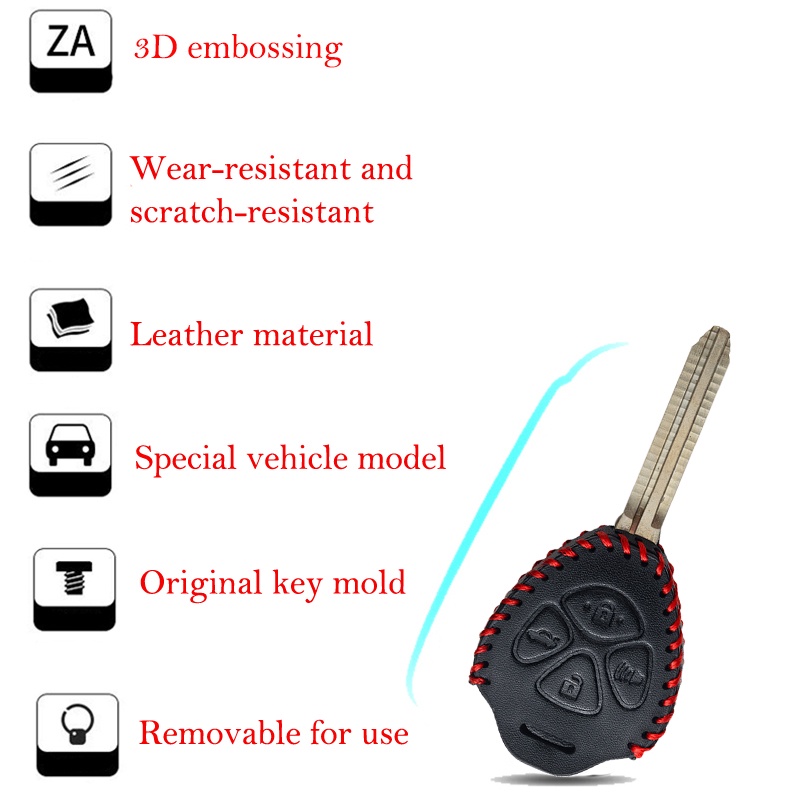 bọc chìa khoá Toyota Innova, Fortuner, Vios, Yaris, corolla Altis, Camry