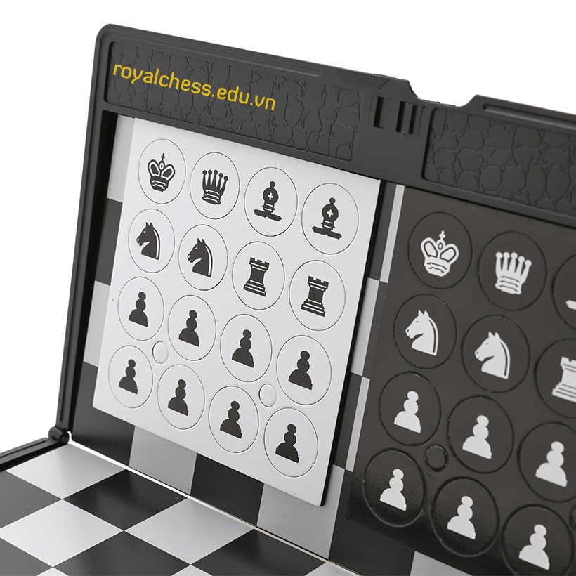 Bộ Cờ Vua UB Nam Châm Bỏ Túi - mini- du lịch ROYALCHESS