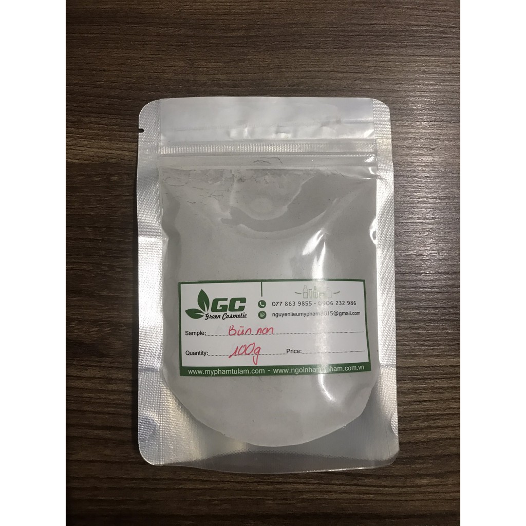 Bùn Khoáng - Nguyên liệu mỹ phẩm 100g