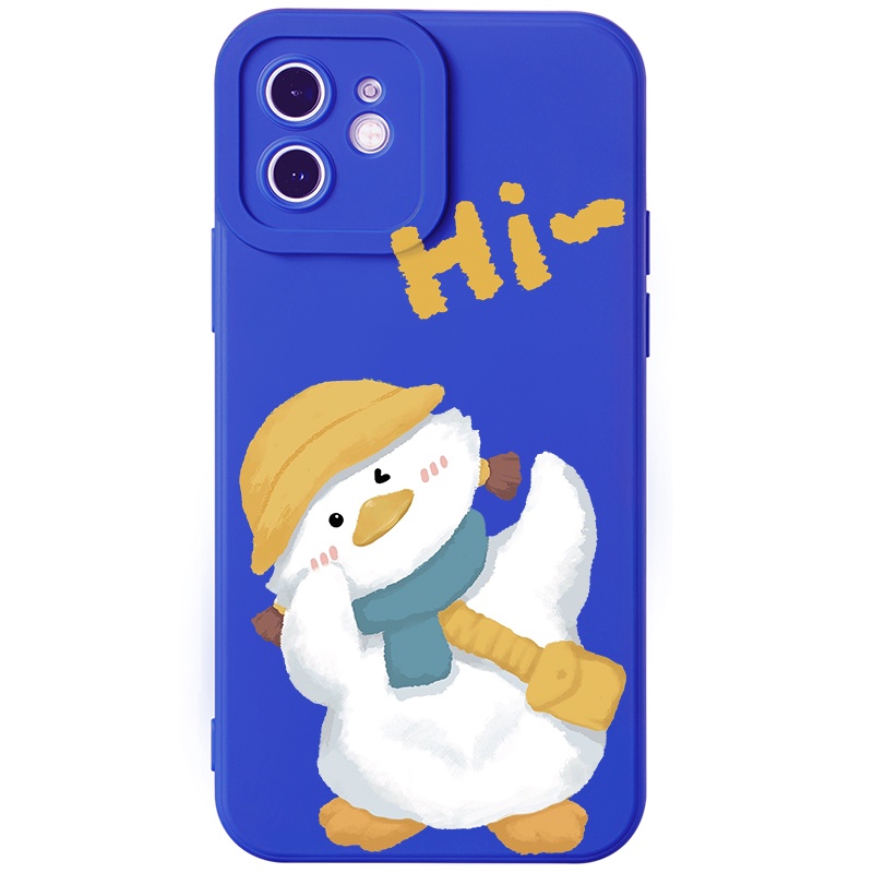 Ốp lưng JURSUE mềm hoạt hình dễ thương đẹp cho iPhone 13 12 11 Pro Max SE 2020 X XR XS 8 7 6S 6 Plus Y1854