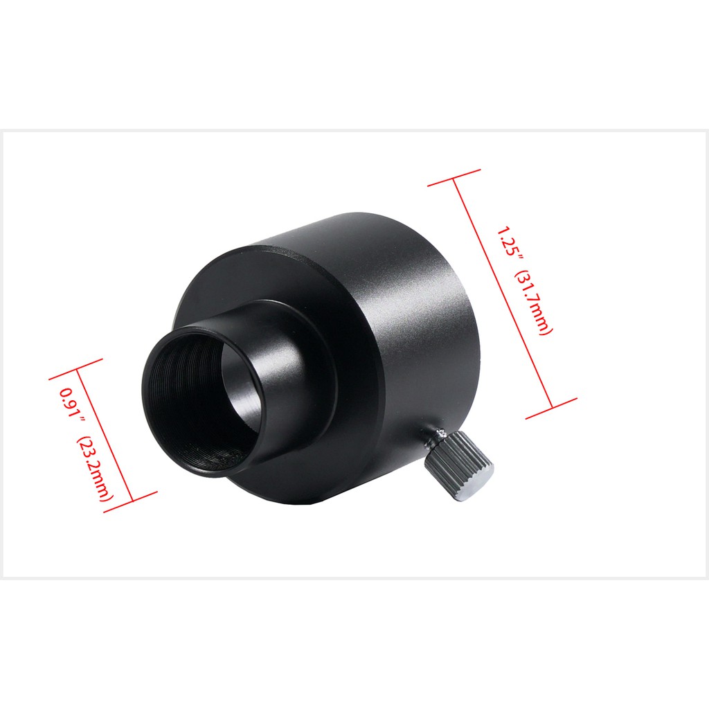 Bộ kết nối hợp thị kính SVBONY hoàn toàn bằng kim loại 0.91&quot; đến 1.25&quot; /23.2mm đến 31.7mm cho kính hiển vi