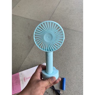 Quạt sạc cầm tay Mini 3 chế độ gió cực mát