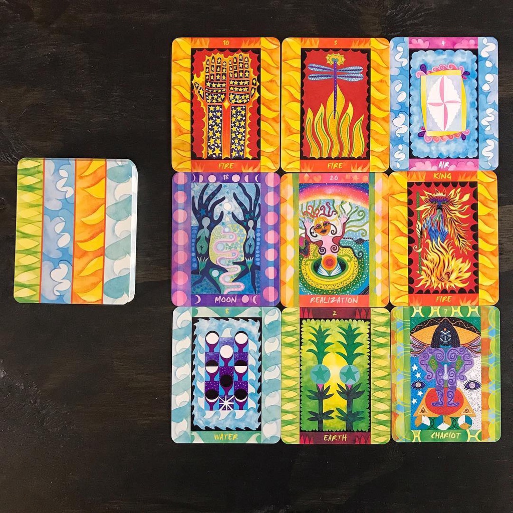 Bộ Bài Tarot of the Four Elements (Mystic House Tarot Shop) - Bài Gốc Authentic Chính Hãng 100%