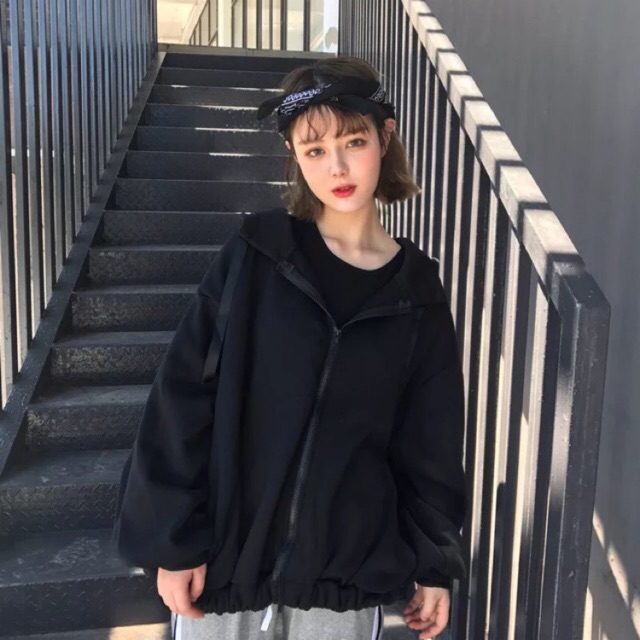 Áo hoodie youth khoá ulzzang 🎀 | BigBuy360 - bigbuy360.vn