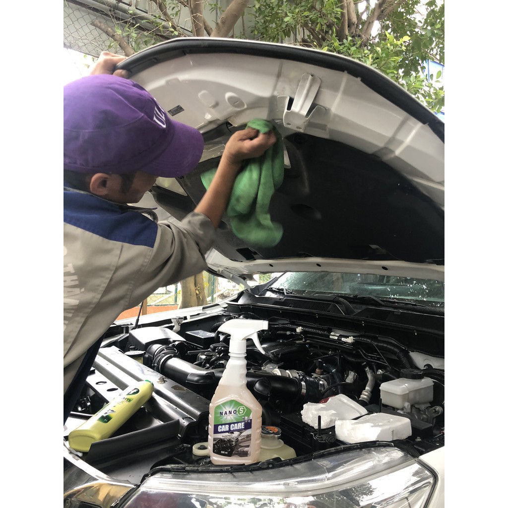 Xịt Chăm sóc, vệ sinh nội thất xe ô tô Nano S* Interior Car Care - Hương thơm nước hoa 500ml