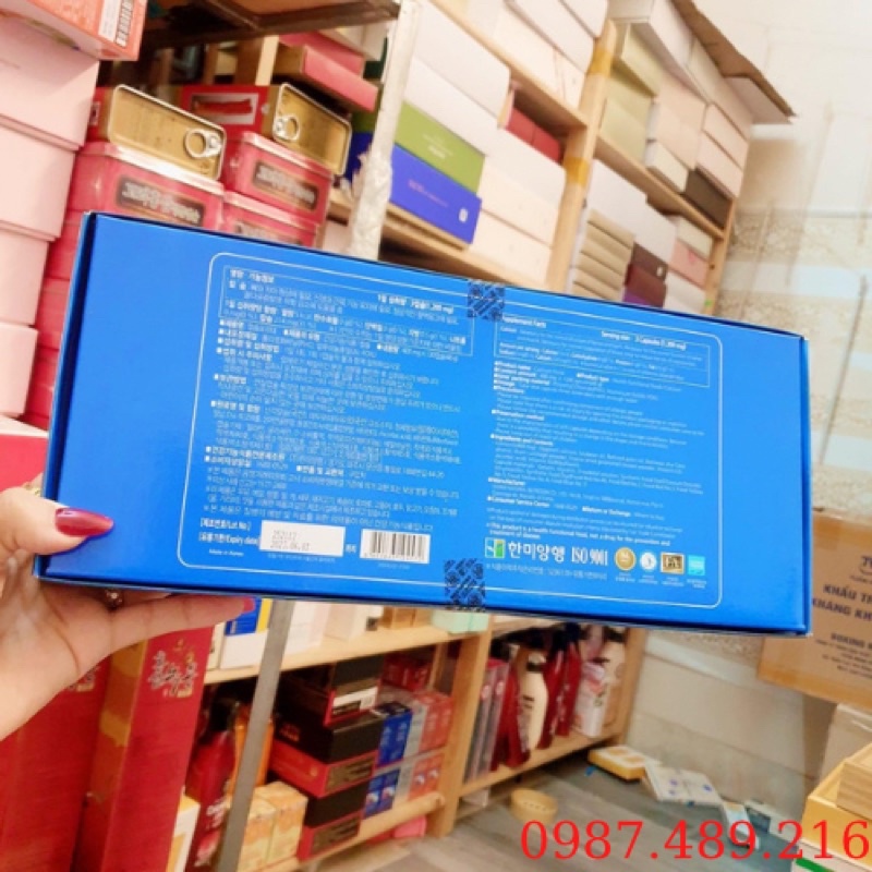 Viên Canxi Hanmi Hàn Quốc, Hộp đỏ 120 viên