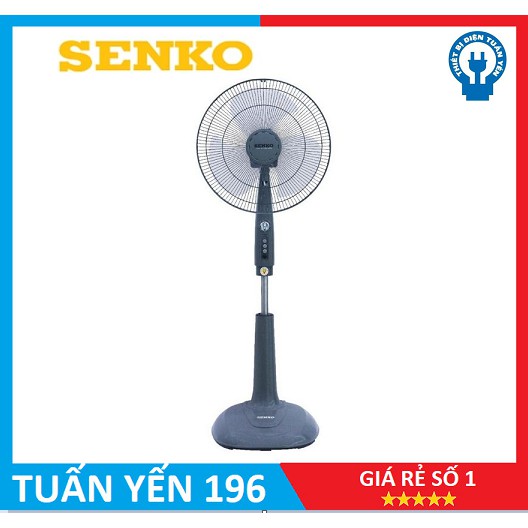 [Giao Hỏa Tốc Trong Ngày] Quạt Đứng Senko Có Chức Năng Hẹn Giờ DH1600 - Hàng Chính Hãng-Bảo Hành 2 năm