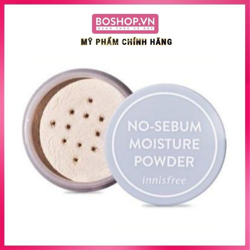 Phấn Phủ Dạng Bột Kiềm Dầu Dưỡng Ẩm Innisfree No Sebum Moisture Powder 5g