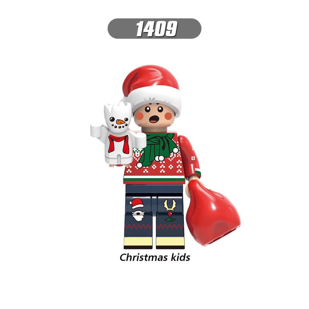 Minifigures Avenger Phiên Bản Giáng Sinh Noel Ironman Steve Yeti Mẫu Mới Ra Siêu Đẹp X0275