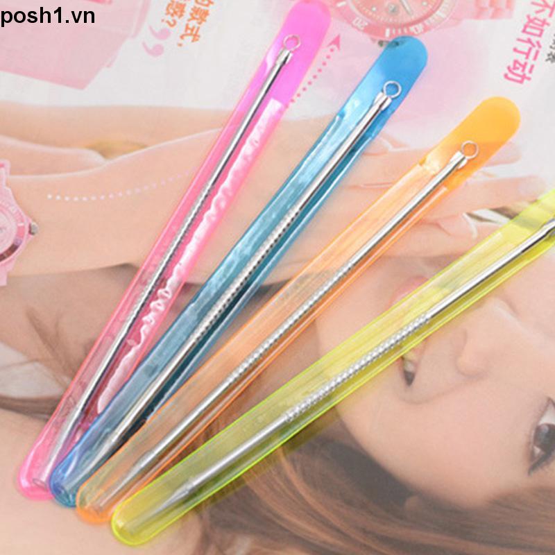 💖💖Kim hút mụn hai đầu bằng thép không gỉ / Kim bóp