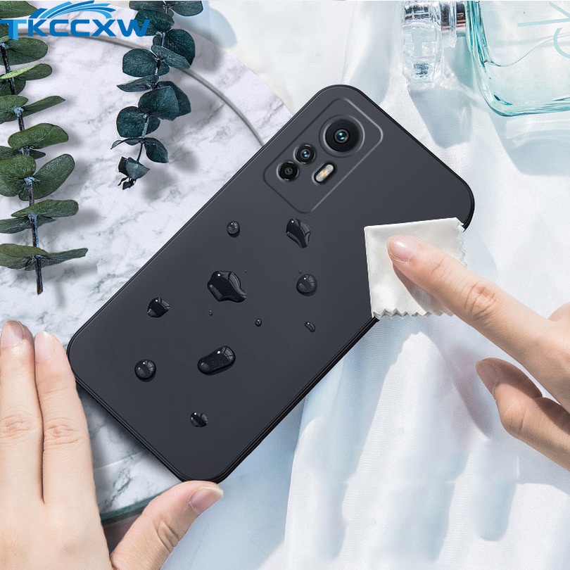 Ốp Điện Thoại Silicon Dẻo Chính Hãng Chống Sốc Dành Cho Xiaomi Mi 12 Lite Redmi 10A 10C Redmi Note 11T Pro+ Poco F4 GT