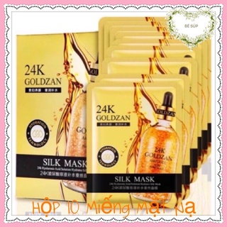 Mặt lạ vàng 24k GOLDZAN hộp 10 miếng