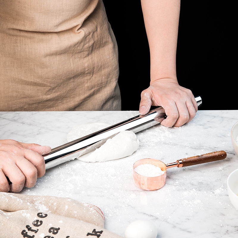 Cây lăn bột bằng thép không gỉ 304