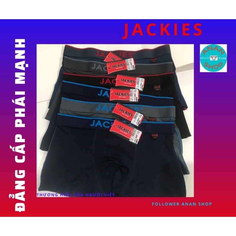 Quần lót nam cao cấp chính hãng Jackies mã jk207 dạng quần đùi boxer