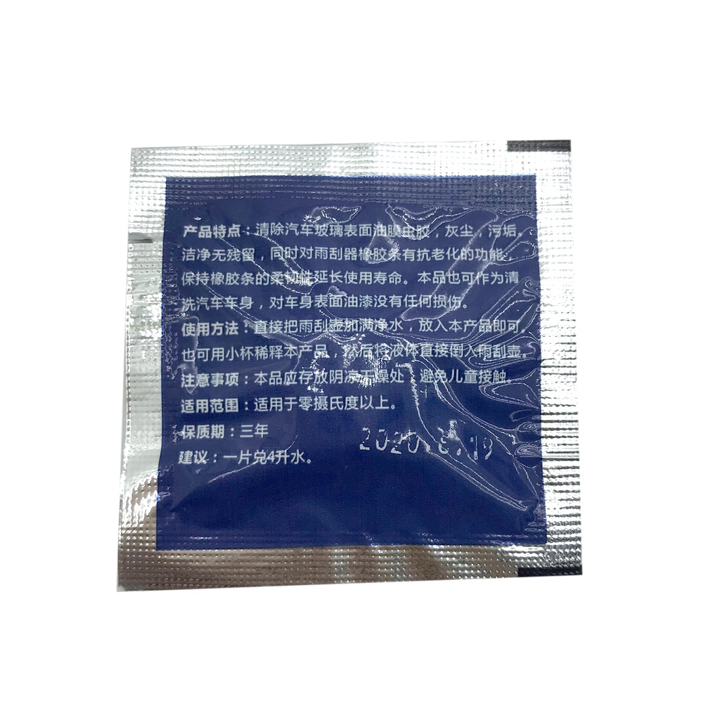 Viên sủi nước kính Ô tô siêu sạch pha được 4 Lít nước. Viên nén tạo hiệu ứng lá sen chống bám nước, bụi.