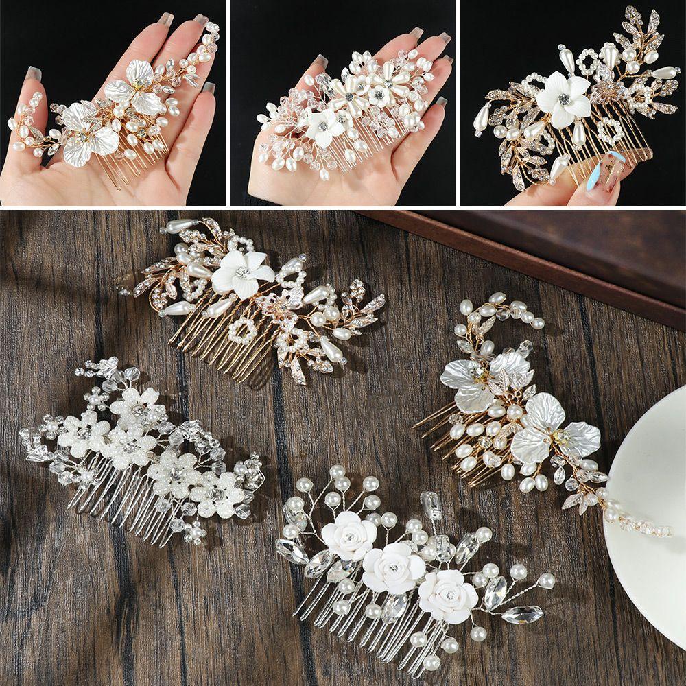 Lược Cài Tóc Cô Dâu Thời Trang|Băng Đô Cài Tóc Cho Nữ