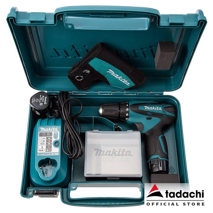 Máy khoan và vặn vít dùng pin 10.8V Makita DF330DWE | DCSG