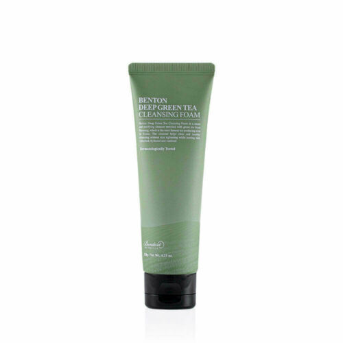 BENTON (Hàng Mới Về) Sữa Rửa Mặt Trà Xanh Làm Sạch Sâu 120g / [BENTON] Deep Green Tea Cleansing Foam 120g