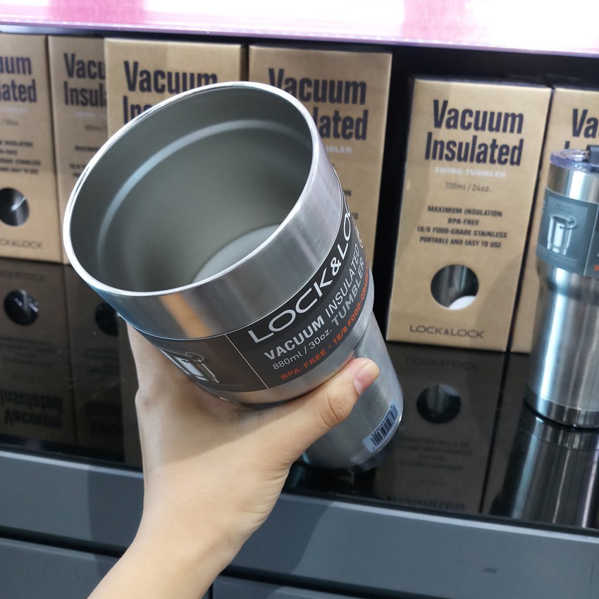 Ly giữ nhiệt Lock&Lock Swing Tumbler 880ml - LHC4138SLV