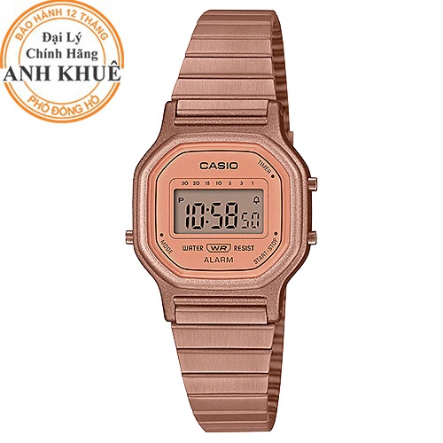 Đồng hồ nữ dây kim loại Casio Anh Khuê LA-11WR-5ADF