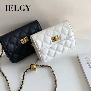 Túi xách đeo chéo dây xích hợp thời trang cho nữ IELGY