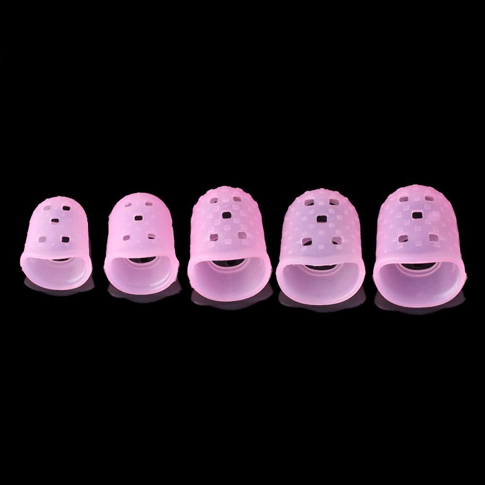 Set 4 Đồ Bọc Ngón Tay Bằng Silicone Chống Trượt Chất Lượng Cao Cho Ukulele