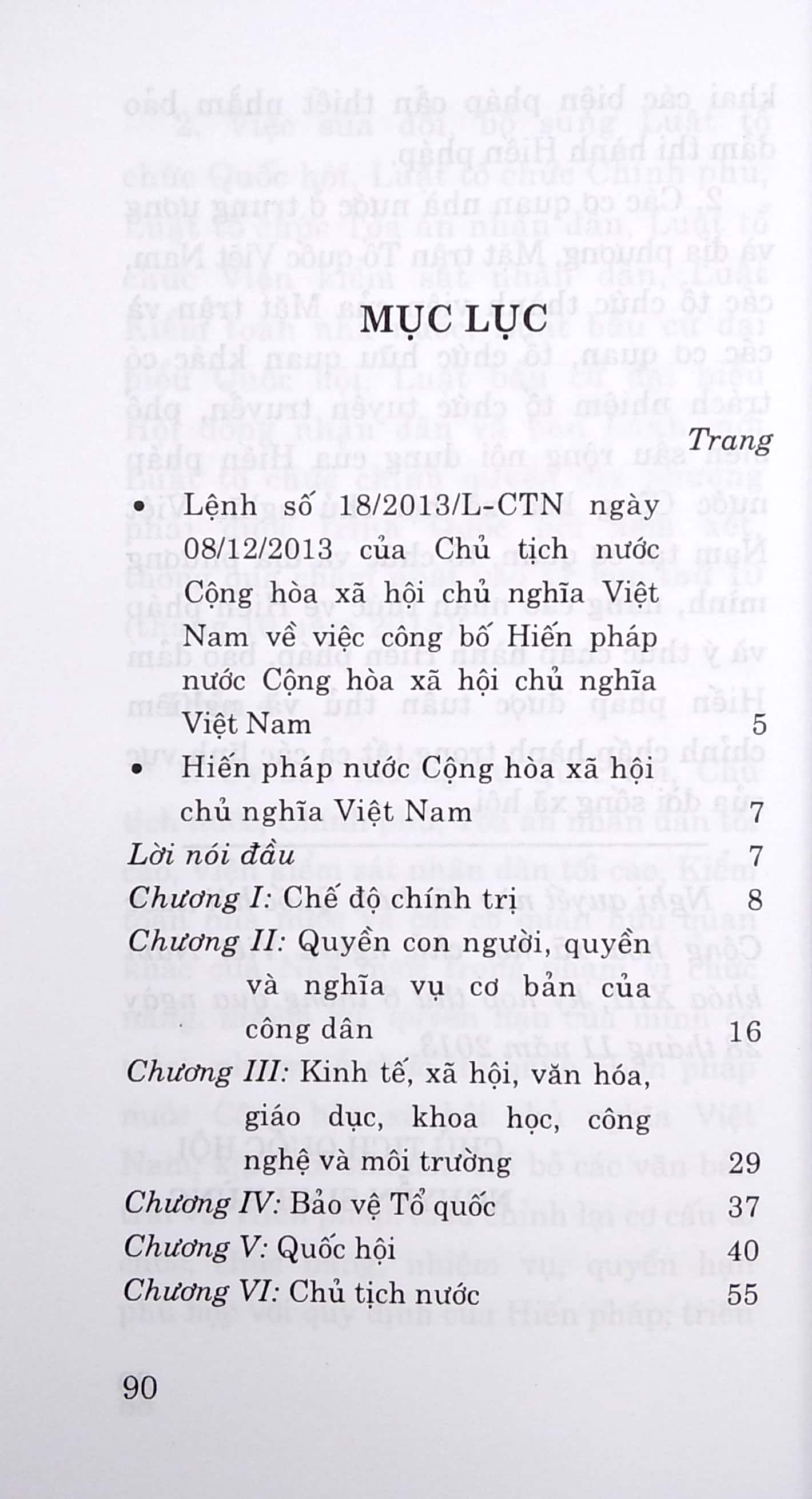 Sách Hiến Pháp Nước Cộng Hòa Xã Hội Chủ Nghĩa Việt Nam