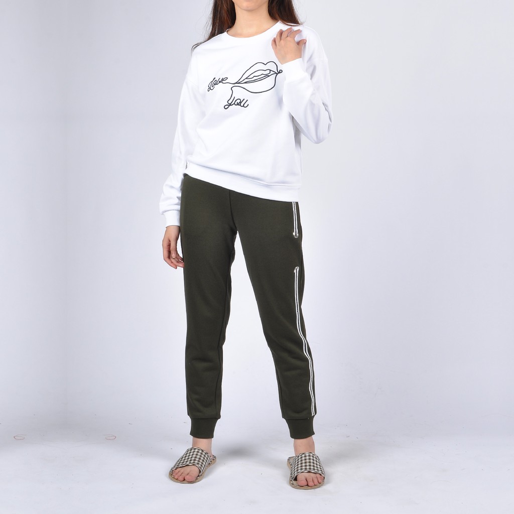 Áo thun dài tay trắng WINNY - TY369042