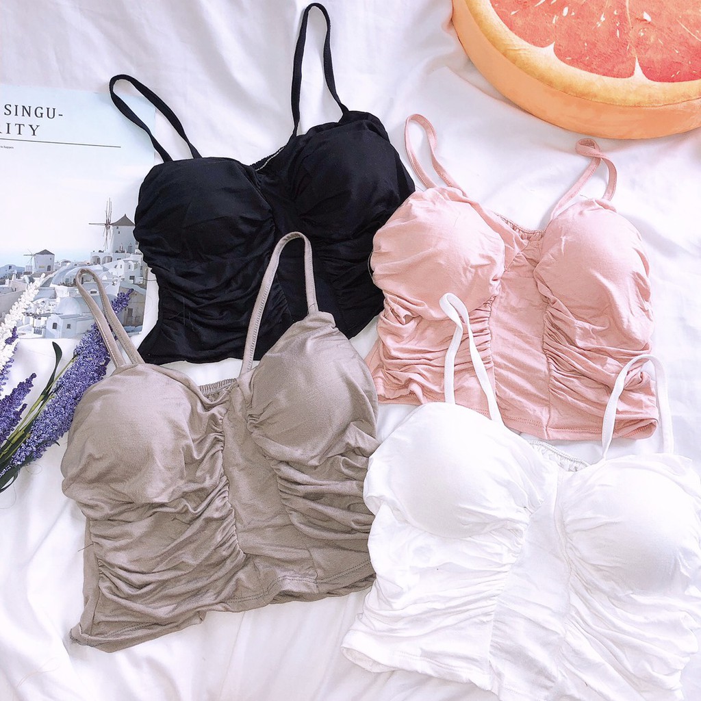 💖ÁO KIỂU 2 DÂY LỤA KÈM MÚT💖
