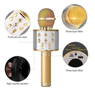 Micro Bluetooth Không Dây Hát Karaoke