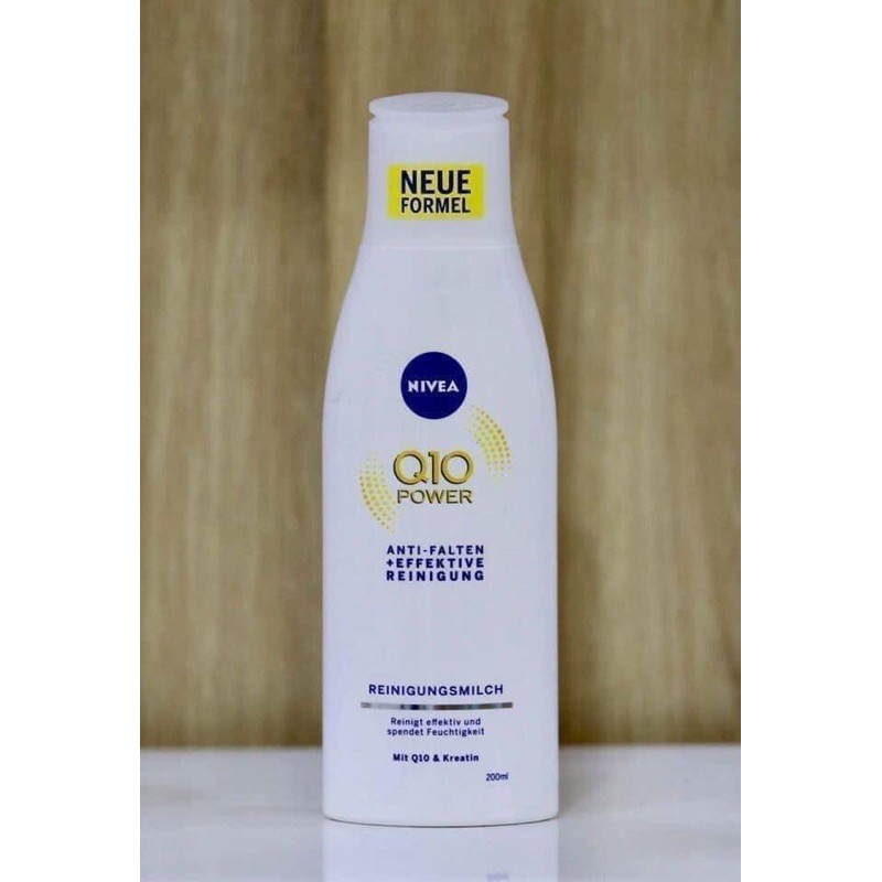 Sữa rửa mặt Nivea Q10 plus Anti-Falten