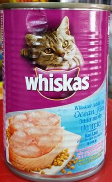 Patê mèo dạng lon whiskas