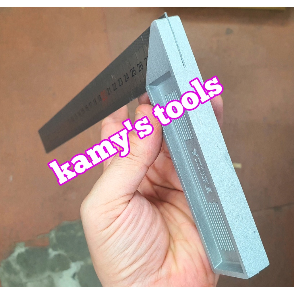 Thước ê ke đo góc vuông 20cm 25cm 30cm 50cm Berrylion model 070702200, 070702250, 070702300, 070702500