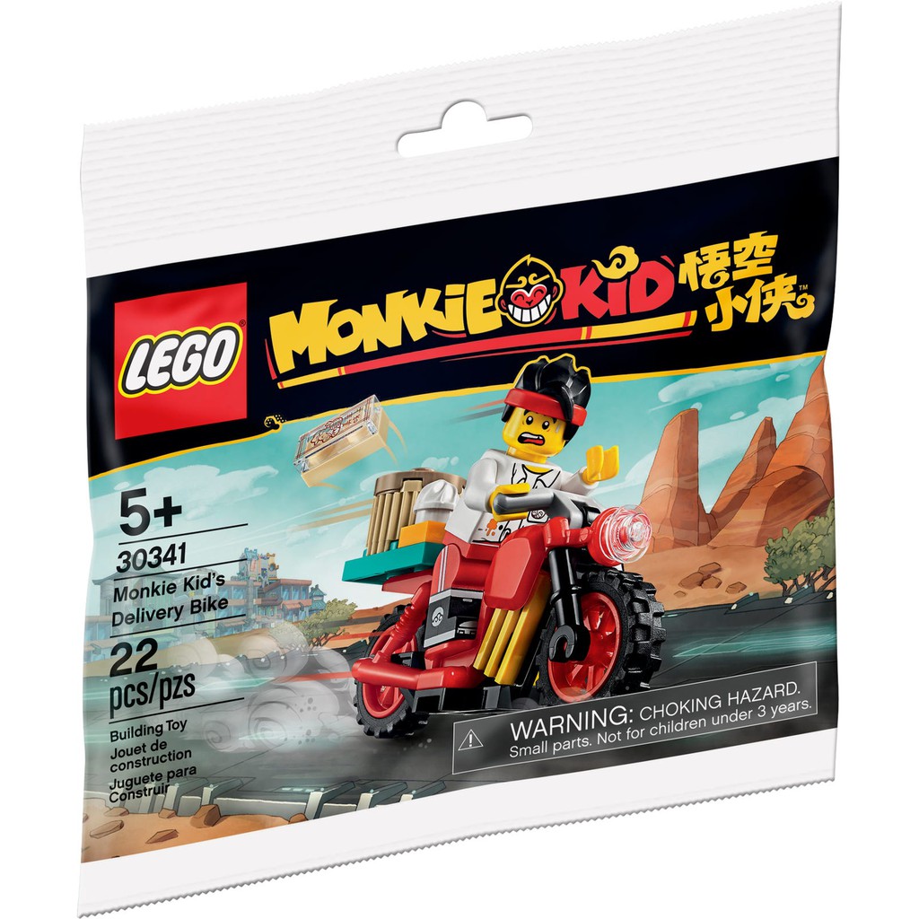 LEGO Polybag "Monkie Kid's Delivery Bike"